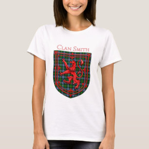 Camiseta Smith Tartan Scottish Xadrez Lion Rampant