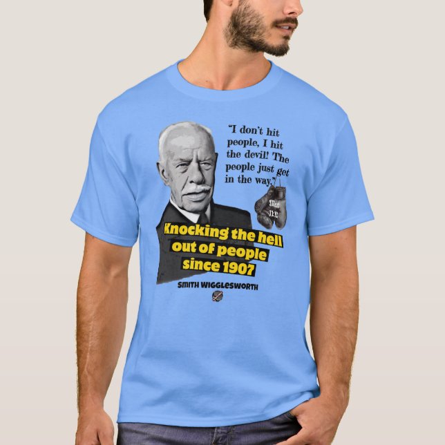 Camiseta Smith Wigglesworth Pioneer Pentecostal (Frente)