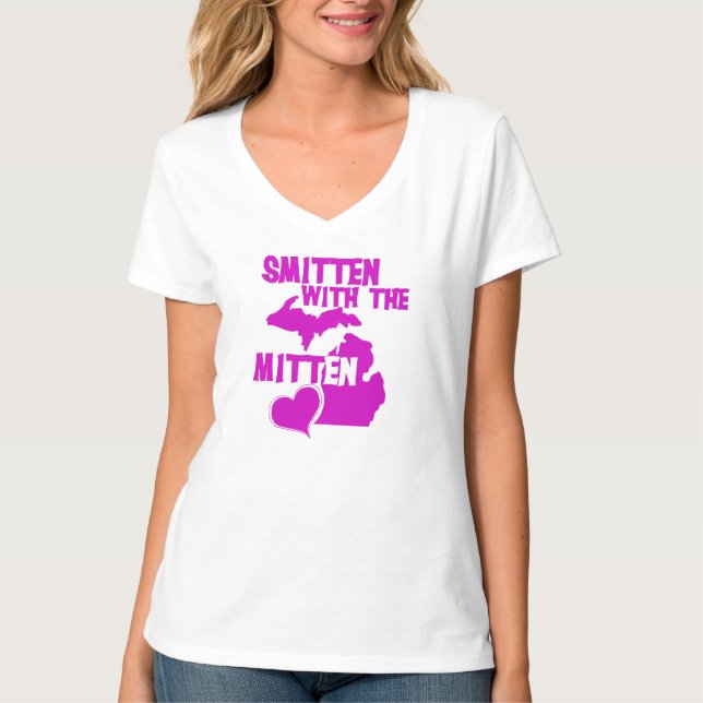 Camiseta Smitten com o Mitten (Frente)