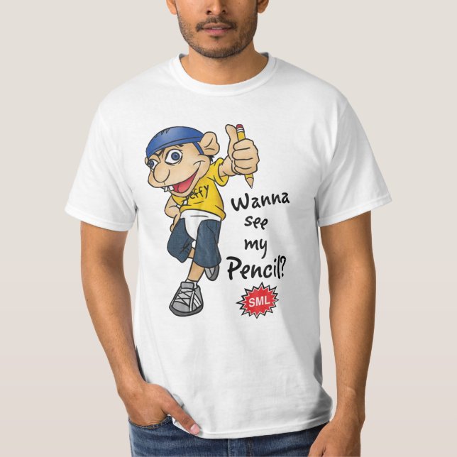 Camiseta Sml jeffy é engraçado (Frente)