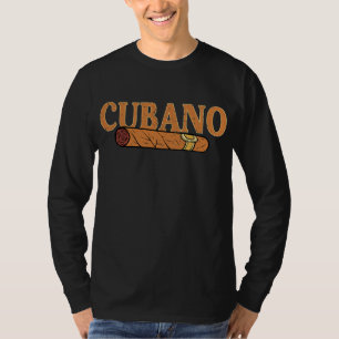 Camiseta Smoke Cubano Cuban Cigar Tees for Smoker Boy Men