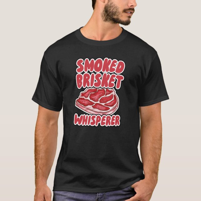 Camiseta Smoked Brisket Whisperer (Frente)