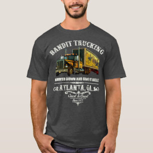Camiseta Smokey e Bandit Bandit Trucking TShirt
