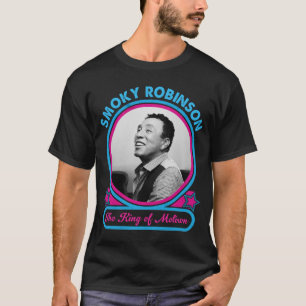 Camiseta Smokey Robinson O Rei De Motown