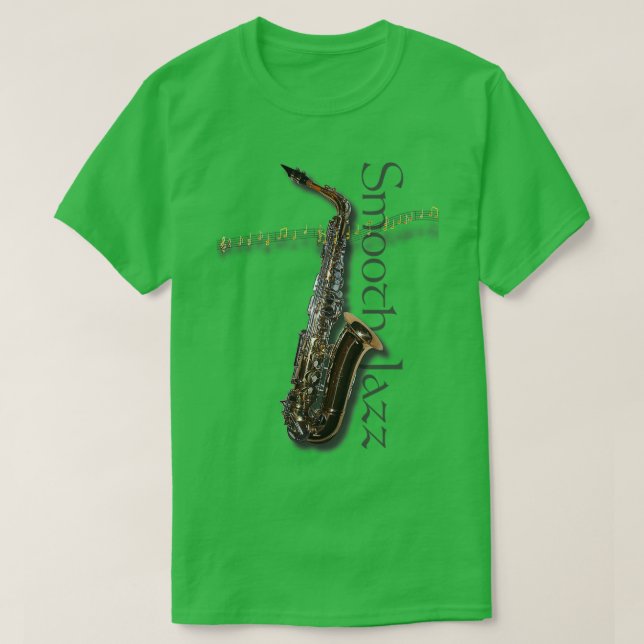 Camiseta Smooth Jazz 6 (Frente do Design)