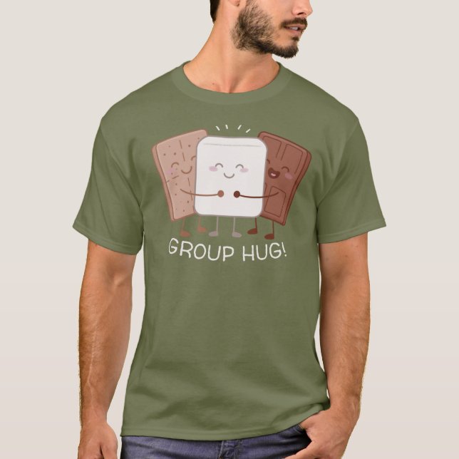 Camiseta S'mores Group Hug (Frente)