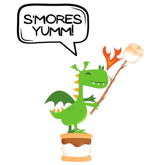 Camiseta S'mores Hmmm! (Criador carregado)