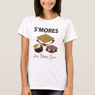 Camiseta Smores S'mores Sobremesa Mais Uma Vez Smore