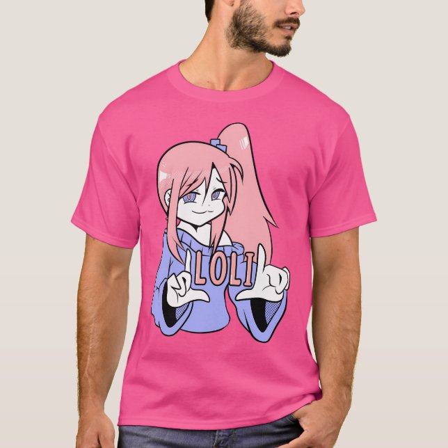 Camiseta Smug Loli - Mhmm (Frente)