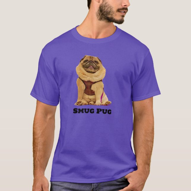 Camiseta Smug Pug (Frente)