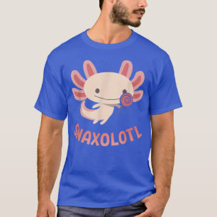 Camiseta Snaalotl Engraçado Aolotl Piada Doce Amor Lanches