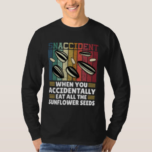 Camiseta Snaccidente Quando Você Acidentalmente Come Todo O
