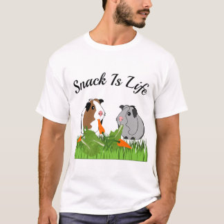 Camiseta Snack É A Vida