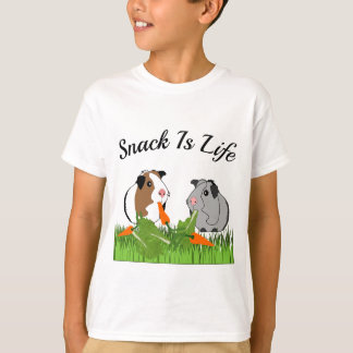 Camiseta Snack É A Vida