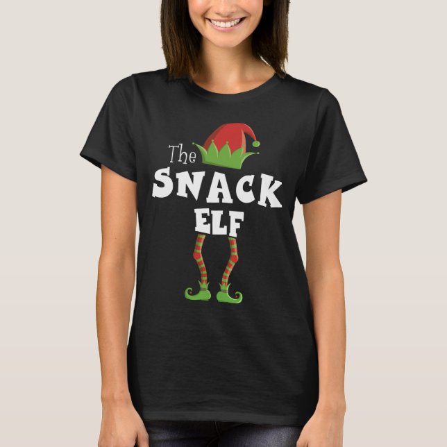 Camiseta Snack Elf Xmas Pajama (Frente)