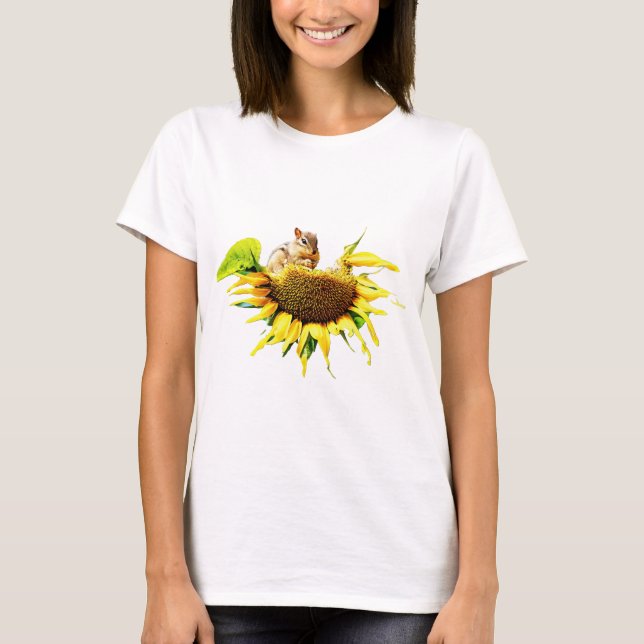 Camiseta Snacking de pedaços em sementes de girassol (Frente)