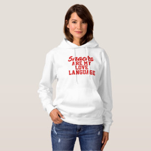 Camiseta Snacks São Minha Língua De Amor