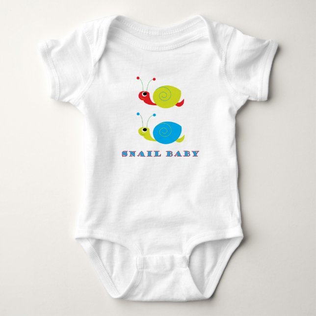 Camiseta Snail Baby (Frente)