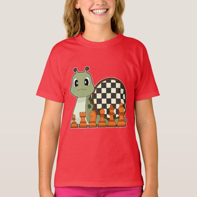 Camiseta Snail Chessboard Conselho (Frente)