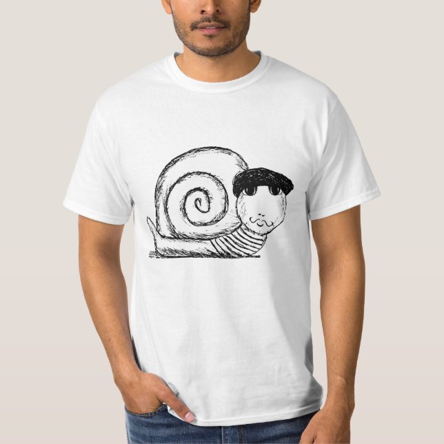 Camiseta Snail Escargot (Frente)