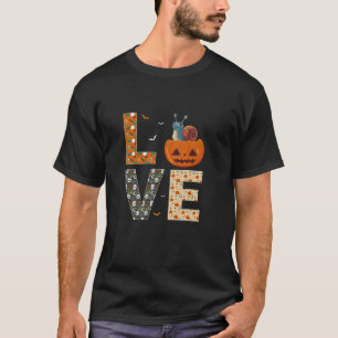 Camiseta Snail Lovers Meninos Meninos Meninos Dia de as Bru