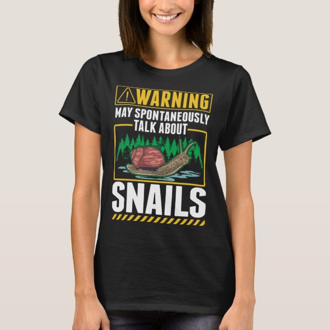 Camiseta Snail Slug Roman Snail (Frente)