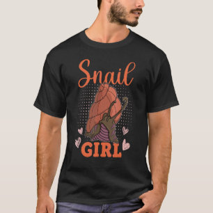 Camiseta Snails Mollusk Garden Owner Biólogo Lentamente