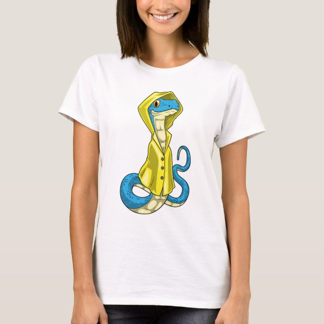 Camiseta Snake Raincoat (Frente)