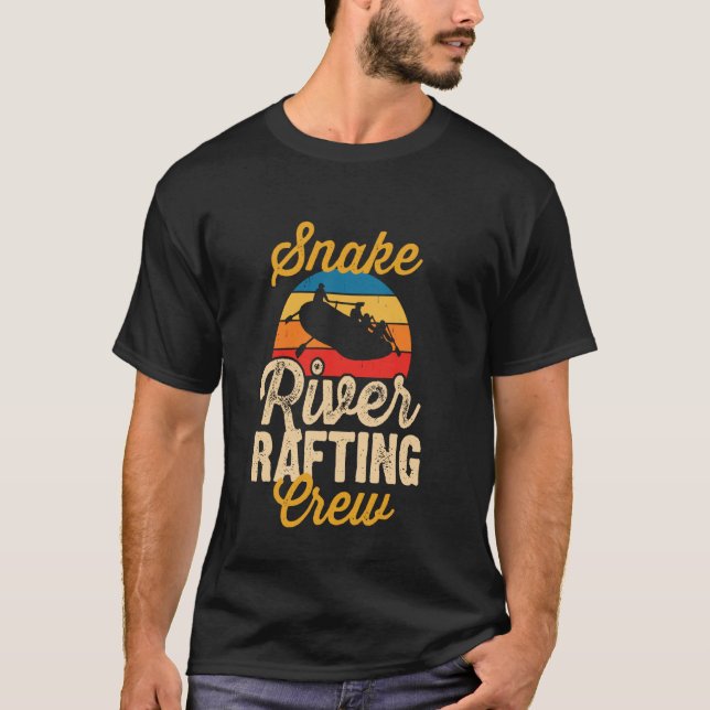 Camiseta Snake River Rafting Crew River Rafting Squad (Frente)