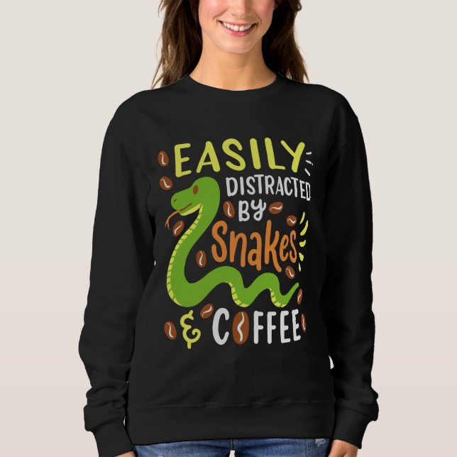 Camiseta Snakes and Coffee (Frente)