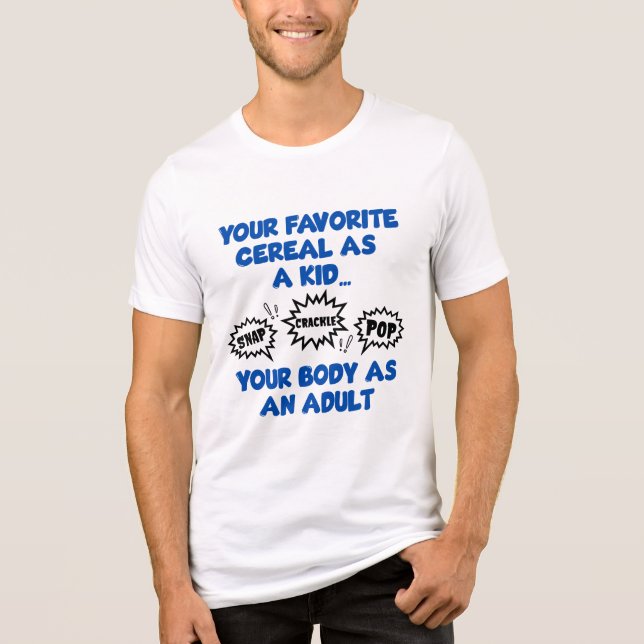 Camiseta Snap Crackle Pop (Frente)