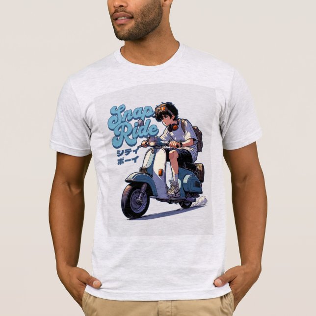 Camiseta Snap Rider: Borda Urbana * (Frente)