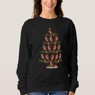 Camiseta Snapper Fish Lights Xmas Santa Snapper Christmas