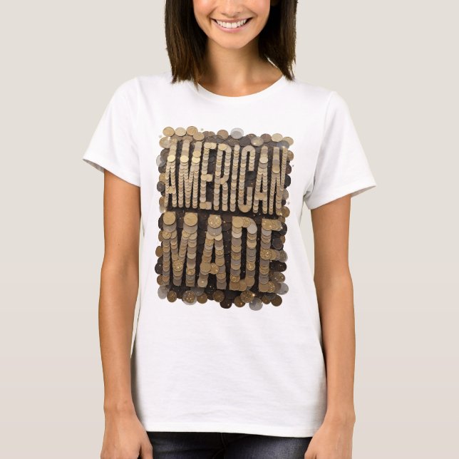 Camiseta Snappy Gold DESIGN FEITO NOS EUA (Frente)