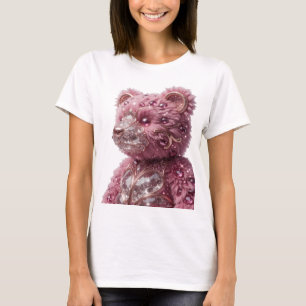 Camiseta Snappy Gold GEM ENCRUSTED BEAR Design Moderno