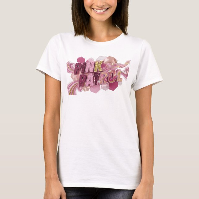 Camiseta Snappy Pink PINK PATROL Statement (Frente)