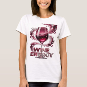Camiseta Snappy Silver ENERGIA DO VINHO Design Moderno