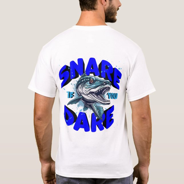 Camiseta Snare Se Atrever a Personalizar NOME do Muskie (Verso)
