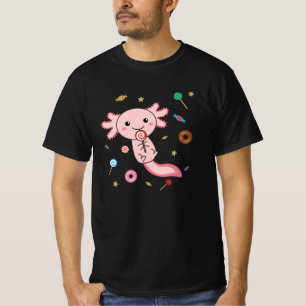 Camiseta Snaxolotl Axolotl Candy Para Animais Cuja Coca-Col