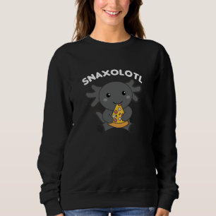 Camiseta Snaxolotl Axolotl Lover Cute Animais Pizza