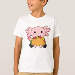 Camiseta Snaxolotl Axolotl Tacco Amantes de Animais Doentes