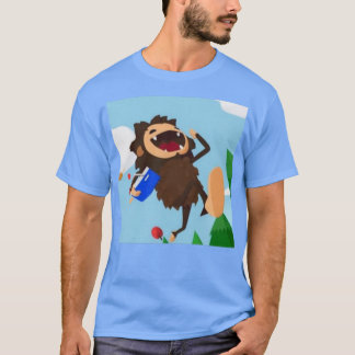 Camiseta sneaky sasquatch big head 2
