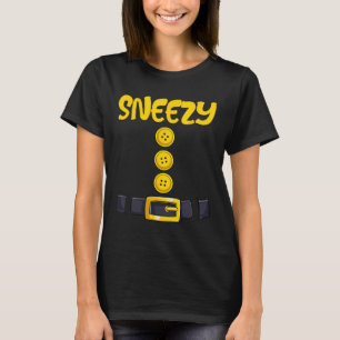 Camiseta Sneezy Halloween Dwarf Cox.