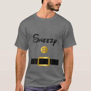 Camiseta Sneezy Halloween Dwarf Cox.