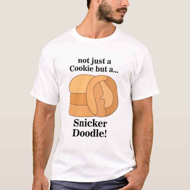 Camiseta Snickerdoodle Cookie (Frente)