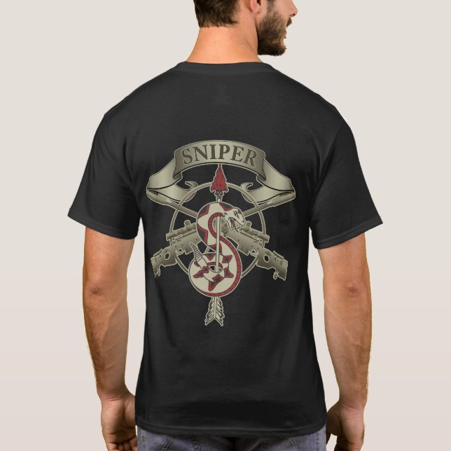 Camiseta Sniper Insignia Desert T Shirt (Verso)