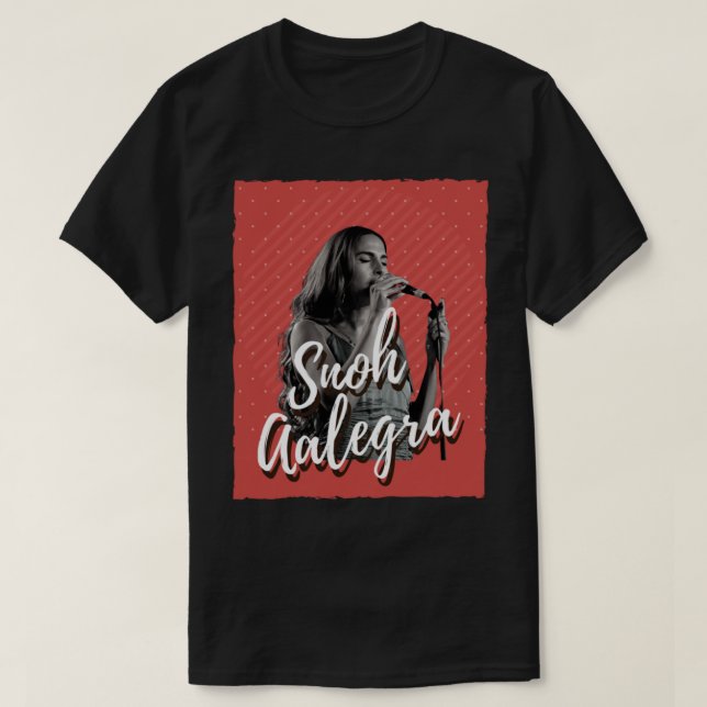 Camiseta SNOH AALEGRA Premium  (Frente do Design)