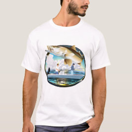 Camiseta Snook Fish Sunset