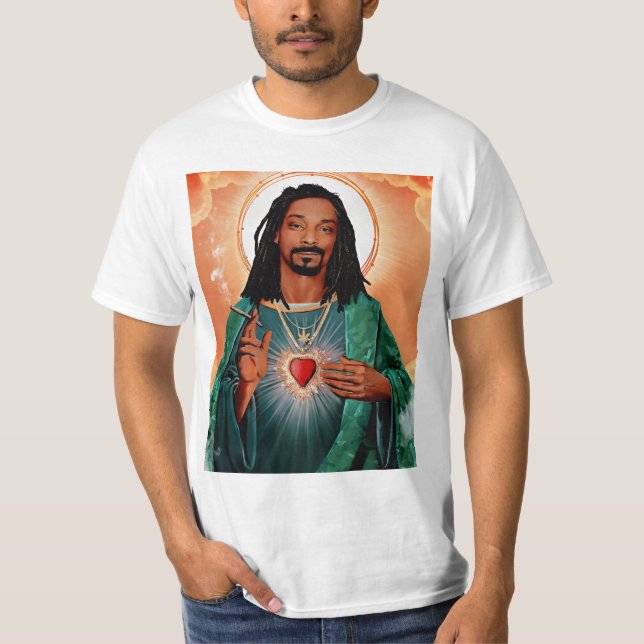 Camiseta snoop dogg jesus classic (Frente)