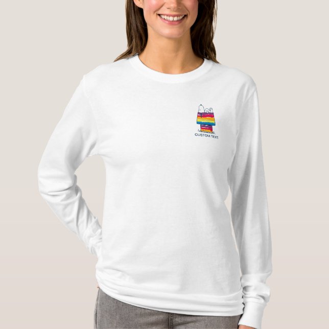 Camiseta Snoopy | Casa do Cão Arco-íris (Frente)
